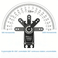 Servomoteur YPservo tout métal haut de gamme à engrenages hélicoïdaux, étanche, 70 kg, sans balais, haute puissance, grand couple, pièces pour avions RC industriels