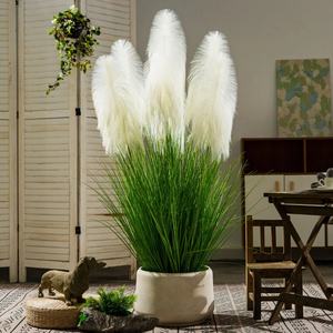 Césped Artificial de Cola de Perro, Decoración Navideña para el Hogar, Simulación de Cebolla, Plástico para Jardín, Paisajismo - Product Image 2