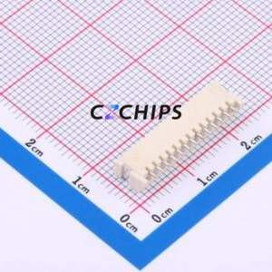 HCZZ0323-13 Wire-to-Board Pin Header SMD,P=1.5mm,Horizontal Mount Connector 1x13P 1.5mm Horizontal Mount ZH - Product Image 2