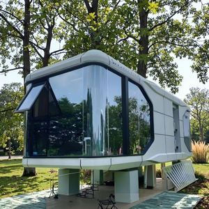 Casa Prefabricada de Acero Tipo Cápsula Espacial Móvil de Lujo, Impermeable y Duradera, para Supermercado, Sala de Estar, Gimnasio, Escuela, Cocina, <span class=keywords><strong>Granja</strong></span>, Villa - Product Image 1