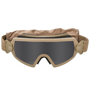Gafas Tácticas con Montura Completa, Lentes de Policarbonato Antivaho, Protección Ocular para Deportes al Aire Libre para Hombre - Product Image 4