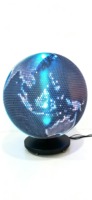 Maßgefertigter Kugelförmiger LED-Bildschirm P2.5 0,3m LED-Kugel-Display Video Runde Laterne Kugelförmiger Transparenter Bildschirm