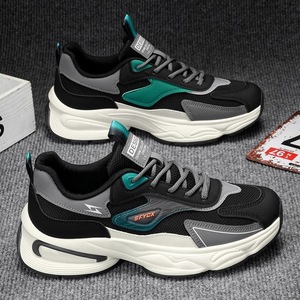 Lace up Thick Sole Men's <strong>Dad</strong> Shoes Blade Tennis Casual Fashion Sneakers Comfort Non Slip Work Sport Athletic <strong>Trainer</strong> for Men - Product Image 3