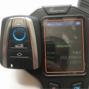 Clé de voiture intelligente de remplacement FEM I80 - Clé de proximité pour véhicule 434 MHz avec petit boîtier - Product Image 2