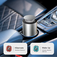 Diffuseur de parfum électrique en alliage d'aluminium pour la maison et le bureau avec humidificateur - Portable pour la voiture, la pièce et l'hôtel - Garantie 1 an