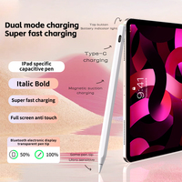 Stylet à recharge sans fil pour iPad, écriture, dessin, anti-erreur de pression, compatible avec les modèles 2018-2026