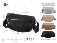 Borsa a Tracolla in Tela per Donna con Tasche Multiple, Resistente all'Acqua, Stile Minimalista per Uso Quotidiano in Tutte le Stagioni - Product Image 1