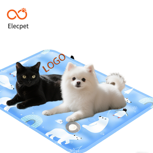 Tapis de refroidissement pour chien non toxique activé par pression Elecpet pour l'été-Portable et réutilisable - Product Image 1
