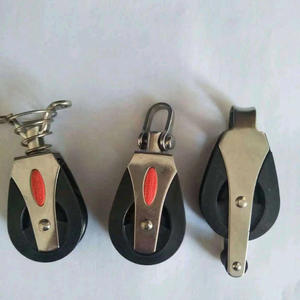 Bloc utilitaire simple sur mesure avec becquet et tête <span class=keywords><strong>de</strong></span> manille pivotante pour la rigging <span class=keywords><strong>de</strong></span> yachts à voile - Product Image 4