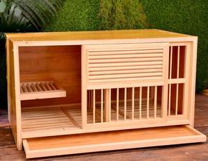 Toutes les saisons Cage commerciale en bois pour oiseaux Cage pour pigeons d'élevage Cage pour pigeons - Product Image 2