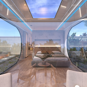 Giá tốt mới không gian viên nang trang bị nhà bếp phòng tắm di động Trailer nhà nhỏ container nhà Modular prefab nhà - Product Image 5