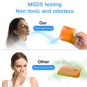 Factory Direct Wholesale Customizable Logo Reusable 10x8CM Square Heat Pack <b>Magic</b> Gel Pad CE Certification Maifarer HP-15 Pain - Product Image 3