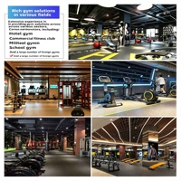 Equipo de Gimnasio Comercial Profesional, Estación de Fitness Multifuncional de 5 Puestos, Acero Inoxidable, para Ejercicios de Pecho, Tríceps y Piernas