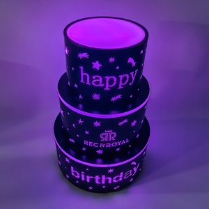 Espositore per Bottiglie di Vino a 3 Livelli in Ferro con Logo Personalizzato, Illuminazione LED, per Feste di <span class=keywords><strong>Compleanno</strong></span>, Nightclub, Bar, Presentatore di Bottiglie VIP - Product Image 5