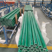 Tube carré en fibre de verre FRP extrudé, profil en fibre de verre en résine époxy, tube rond, longueur personnalisée