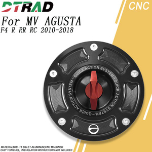 Bouchon de réservoir de carburant à action rapide en aluminium CNC DTRAD pour MV <span class=keywords><strong>Agusta</strong></span> <span class=keywords><strong>F4</strong></span> R RR RC 2010-2018 BRUTALE 1000 920 910 990R 1090 1078 <span class=keywords><strong>750</strong></span> - Product Image 2
