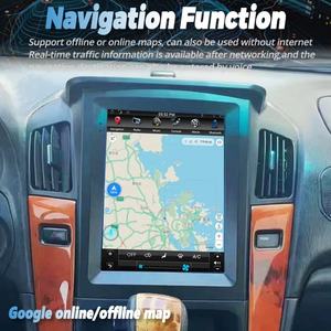 Radio para Auto con Carplay, Estéreo, GPS, Reproductor Multimedia de Video para Lexus RX300 Toyota Harrier 1999 2001 2002, Android 13, Pantalla Vertical - Product Image 4