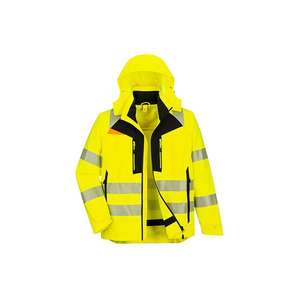 PORTWEST - DX466YBRXXL DX4 <b>Hi</b>-<b>Vis</b> 4-in-1 <b>jacket</b> <b>yellow</b>/black - EAN 5036108403417 <b>HI</b>-<b>VIS</b> WORKWEAR - Product Image 1