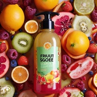 Gel de Ducha Frutal Ecológico para Hotel de 1L, Smoothie de Ducha España, Kit para Hombres y Mujeres, Perfume Exfoliante, Gel de Ducha Frutal