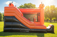 Super Castillo Inflable Comercial de 18x13 pies para Halloween, Precio de Fábrica, Ideal para Alquiler Comercial