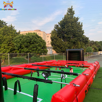 Jeu de football gonflable de haute qualité pour enfants, jeu de football humain gonflable, terrain de football de table en PVC