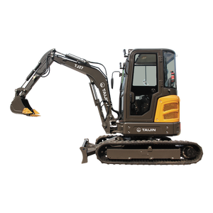 Mini-excavatrice sur chenilles hydraulique TAIJIN TJ27 de 2,7 tonnes pour la construction, l'aménagement paysager et l'agriculture - Product Image 3