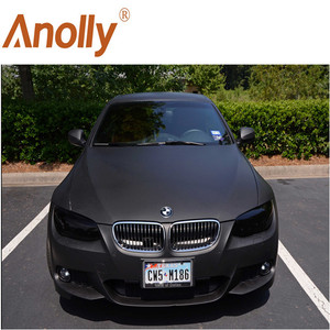 Tianolly — <span class=keywords><strong>autocollant</strong></span> de <span class=keywords><strong>voiture</strong></span> en vinyle, imperméable, mat, orange, noir, blanc, avec colle amovible, accessoires, sans bulle - Product Image 5