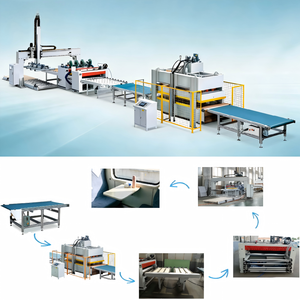 Machine de laminage HPL de 1250 mm |   Autres machines à bois pour la ligne de laminage de panneaux en MDF, contreplaqué, panneaux de particules et placages - Product Image 1