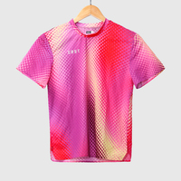 T-shirt de course pour femme demi-marathon, impression numérique personnalisée, séchage rapide, respirant, léger, manches courtes, tee-shirt de sport OEM ODM