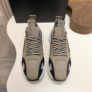 2025 Designer's New Sporty Lace-Up Casual <b>Shoes</b> with Breathable Genuine <b>Leather</b> Midsole-Trendy Light Luxury Hiking <b>Shoes</b> - Product Image 5