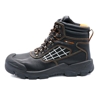 Bottes de travail industrielles MaxiTough avec logo personnalisé, MOQ 1000 paires, embout en acier, anti-impact, antidérapantes, pour la construction, l'usine, unisexe, toutes tailles