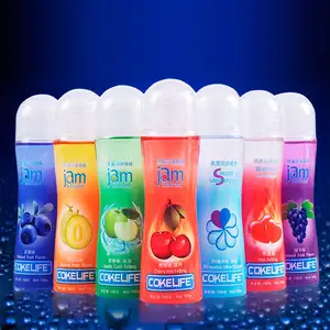 Private label oral body massage oil fruit Sex Lubricant Water Based Sex Personal condom compatible anal sex painless lubricant