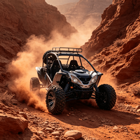 Buggy Todoterreno 4x4 de 500cc con Certificación CE, Diseño Deportivo, Fácil de Mantener