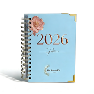 Cuaderno de Notas con Logotipo Grabado en Relieve, Diseño Personalizado, Impresión y Encuadernación en Espiral, Gran Venta - Product Image 3