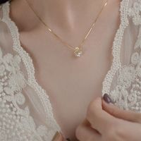 Nouveau Collier Pendentif Cygne Polyvalent en Strass 2026 pour Femme – Chaîne de Clavicule de Luxe Léger et Tendance pour l'Été