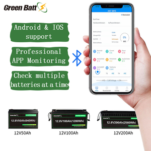 Tiefzyklus-Anpassbare LiFePo4 25,6V Batterie 12V 24V 48V 100AH 150Ah 200Ah Bluetooth Lithium-Ionen Solarbatterie-Speichersysteme - Product Image 3