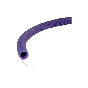 Tubo Corrugato Viola con Passacavi, Rotolo da 20 - 100 m - Product Image 2