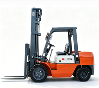 Nouvelle Chariot élévateur diesel chinois 3T (3000kg) et 3.5T (3500kg) avec moteur japonais en option, prix usine, à vendre