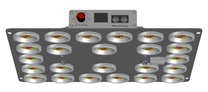 100W 200W Samsung LM301 <span class=keywords><strong>Osra</strong></span> Led Chips MW Driver Koray Hydroponics Horticultura Interior Crecimiento de plantas 3,1 umol/J Personalización - Product Image 2