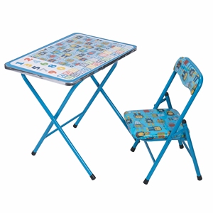 MESA Y SILLA PARA BEBÉ 60X40XH50 ROBOT - Product Image 1