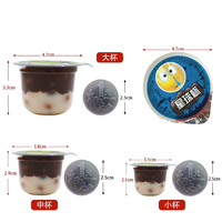 Sweet Joy Star 1kg/baril Chocolat en gobelet Grand et crémeux, croustillant et fruité, pour le goûter, artisanal de Chine