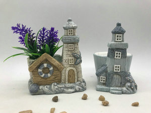 Vente en gros Pots en céramique personnalisés sur le thème <span class=keywords><strong>de</strong></span> l'océan pour plantes Couvertures <span class=keywords><strong>de</strong></span> pots <span class=keywords><strong>de</strong></span> fleurs <span class=keywords><strong>Phare</strong></span> Design Décoration intérieure Idéal pour les kits <span class=keywords><strong>de</strong></span> jardin - Product Image 6