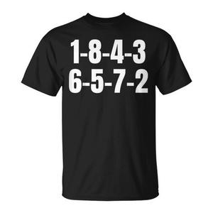T-shirt Firing Order Engine V8 Block Racing Mechanic 1-8-4-3 6-5-7-2 - Product Image 1