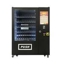 Kiosco de Venta Comercial con Luces LED Activadas por Proximidad, Modo de Atenuación e Iluminación Inteligente para Eficiencia Energética