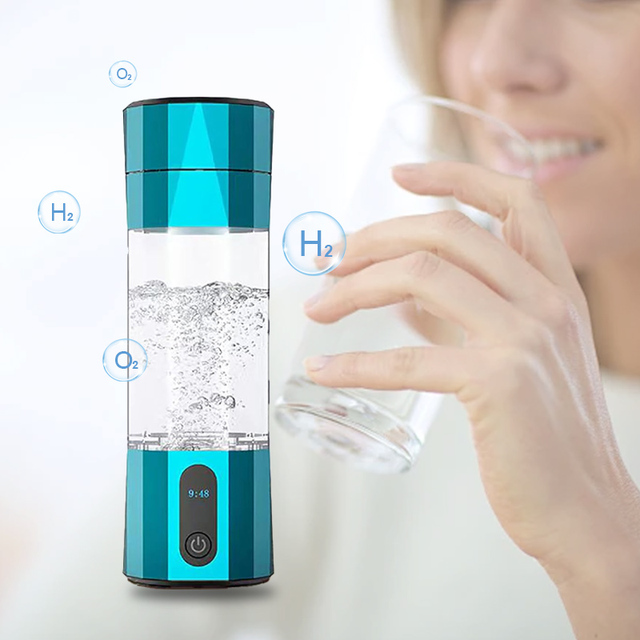 5000 Ppb Portable Hydrogen Rich Water Bottle H2 Cup Generator Hydrogen Rich Water Bottle Maker