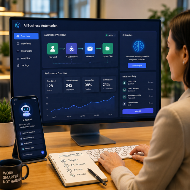 AI Chatbot Development Business Automation Software Solution