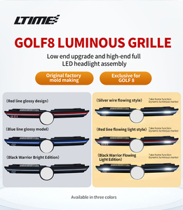Nuovo Emblema Originale Illuminato per Griglia Frontale con Barra Luminosa per Volkswagen Golf 8, <span class=keywords><strong>Passat</strong></span> B8, T-ROC, Jetta VII, <span class=keywords><strong>Bora</strong></span>, ecc. - Product Image 5