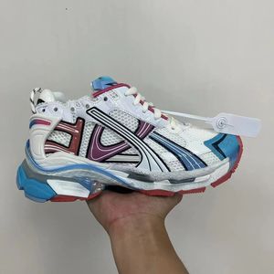 <span class=keywords><strong>Scarpe</strong></span> Sportive da Uomo in Vera Pelle di Design, con Suola Morbida, Elastici, Stile Vintage, Soletta in Mesh EVA e Chiusura con Lacci - Product Image 4