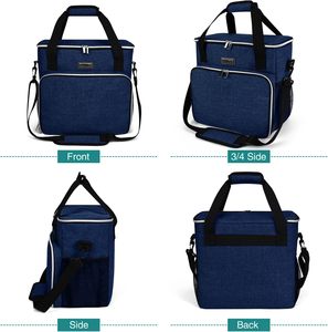 Bolsa de transporte para perros de muestra gratis para cachorros, jaula de perrera portátil de carcasa blanda para 0-15 libras, jaula de viaje plegable de Pomerania para té - Product Image 5