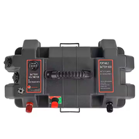 Le plus récent boîtier de batterie DC 12v moteur de pêche à la traîne centre d'alimentation intelligent noir boîtier électronique et d'instrument